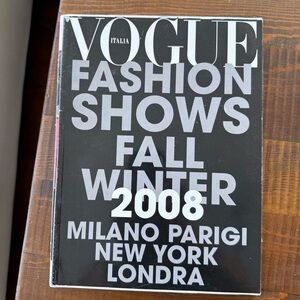 Magazine Vogue Italia fashion Fall Winter 2008